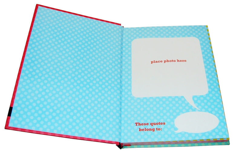 Parent’s Journal to Write Down Child's Words & Moments