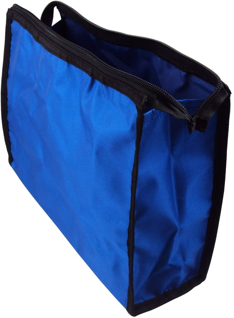 Blue Nylon Storage Pouch