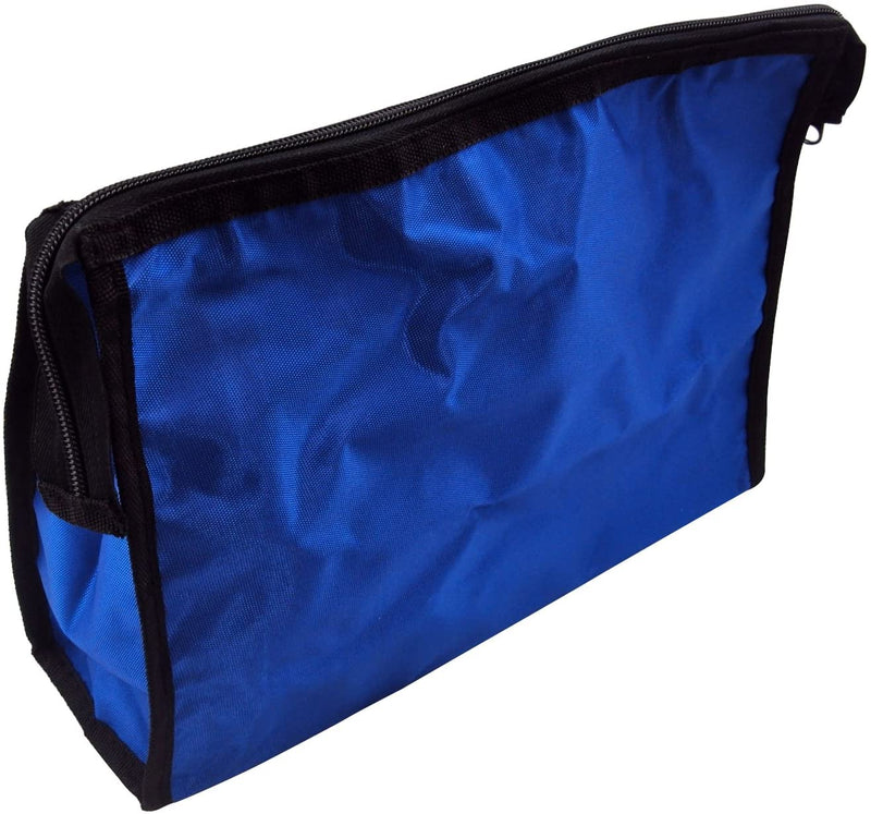 Blue Nylon Storage Pouch