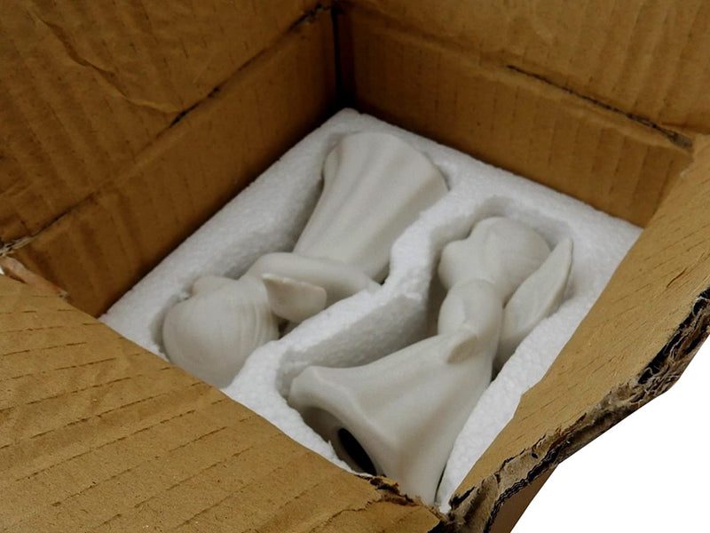 Pair of Kissing Angels Figurines