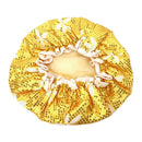 Sequined Waterproof Shower Cap