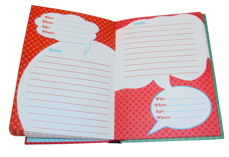 Parent’s Journal to Write Down Child's Words & Moments