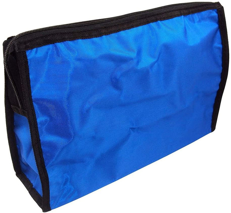 Blue Nylon Storage Pouch