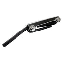 Folding Hex Wrench Key Set, 7-Pieces.