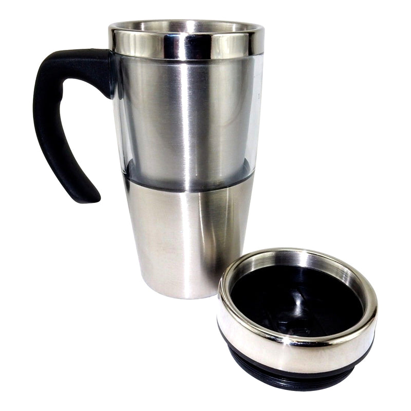 Stainless Steel Drink Mug With Handle