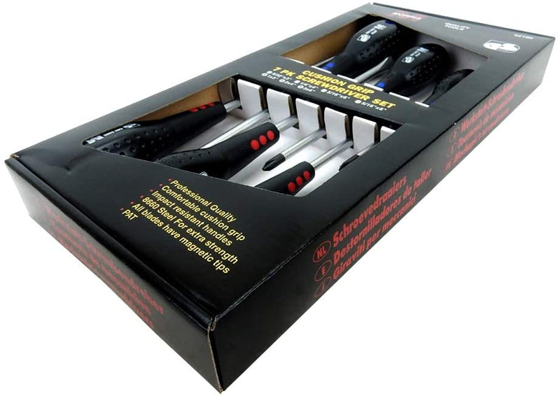 7 PK Professional Screwdriver Set