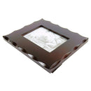Wooden 4" X 6" Photo Frame with Beveled Scallops