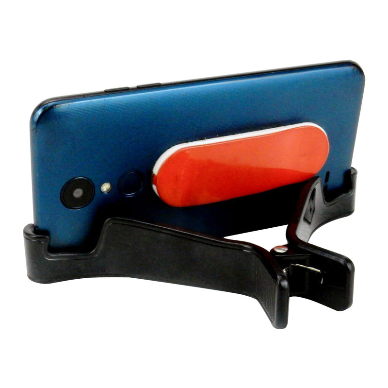 Universal Cell Phone Stand for Desk V Shape Tech Clip