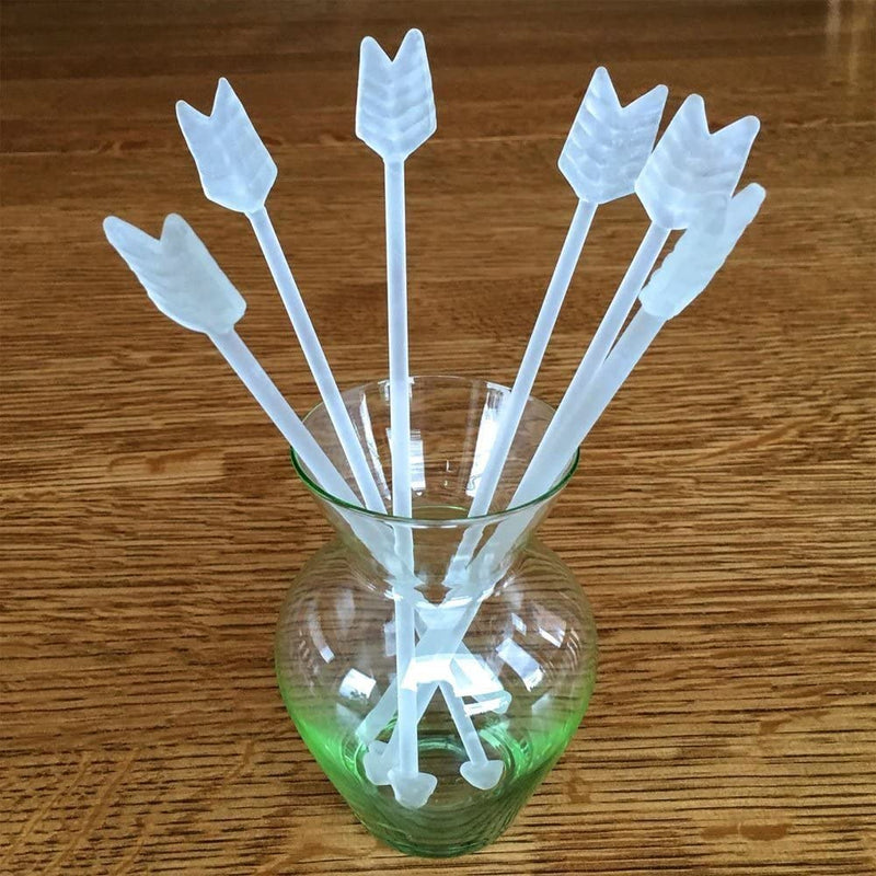 Cupid Arrow Swizzle Sticks Glass Stirrer