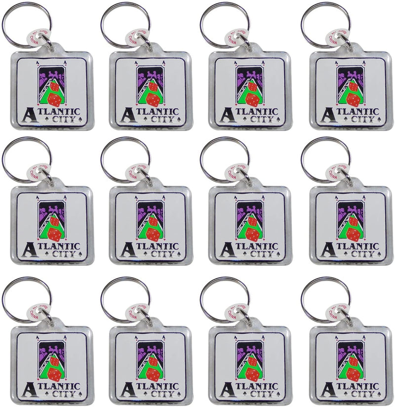 USA Atlantic City Souvenir Keychain