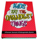 Parent’s Journal to Write Down Child's Words & Moments