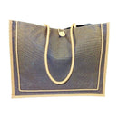 Jute Tote - Coffee Brown