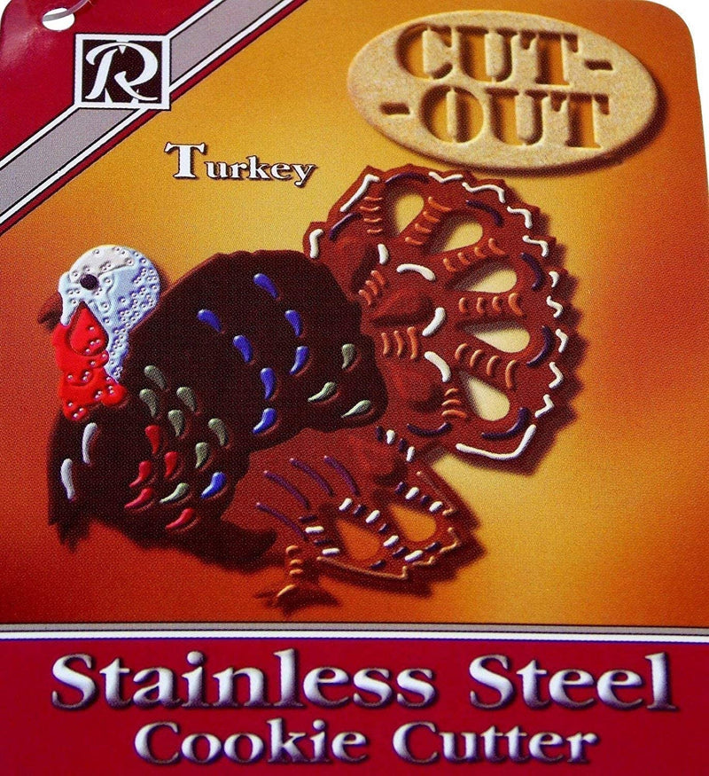 Thanksgiving Turkey Stainless Steel Cut-Out
