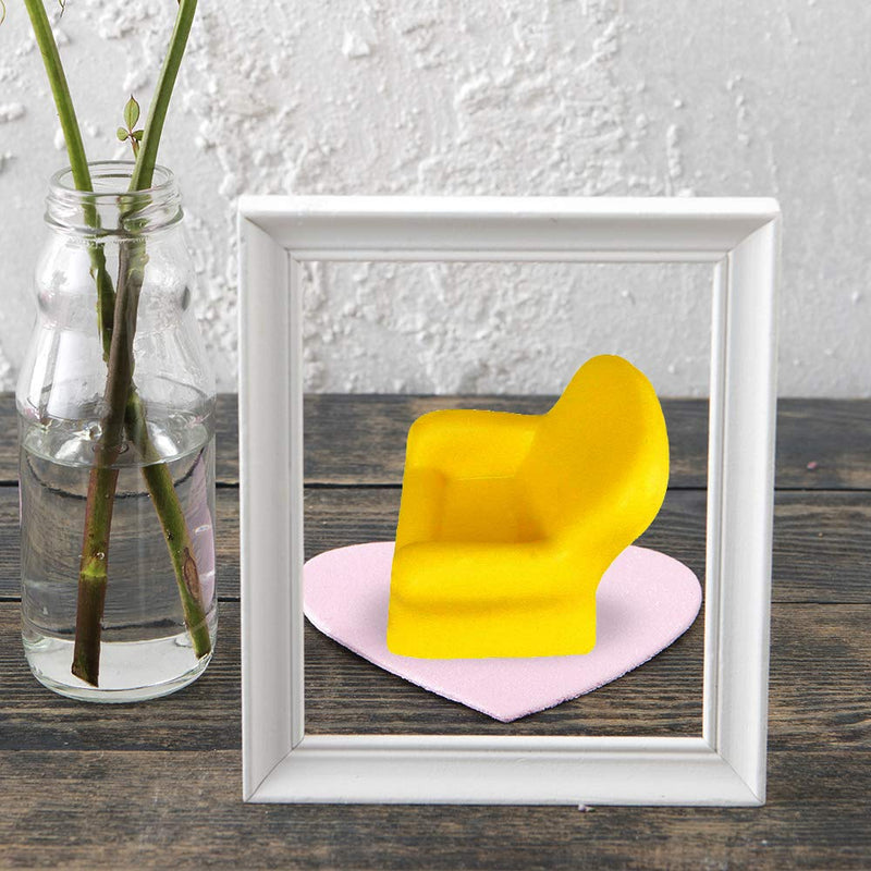 Big Yellow Chair Shaped Stress Relief Toy