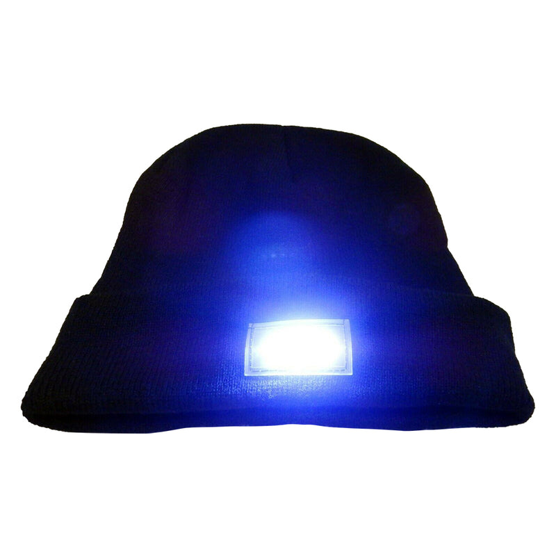 Knit Beanie LED Light Hat