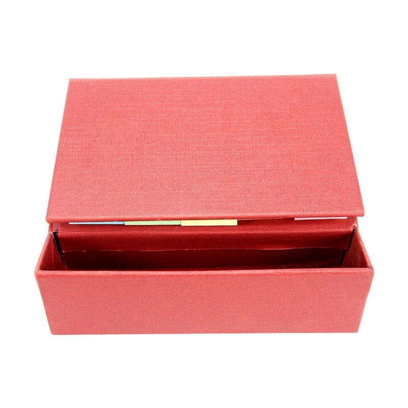 Business Card Holder with Sticky Notes and Scratch Paper