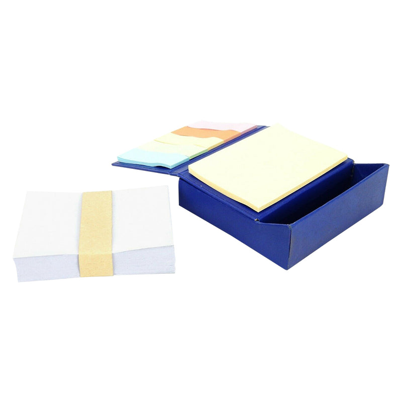 Business Card Holder with Sticky Notes and Scratch Paper