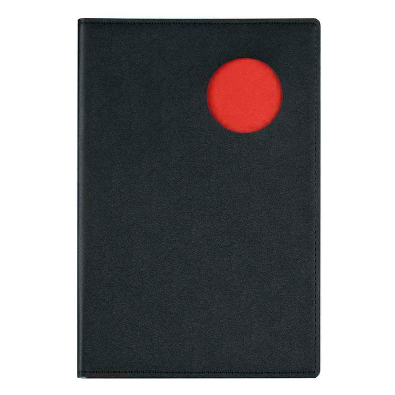 80 Page Hardcover Notebook with Slide Pocket