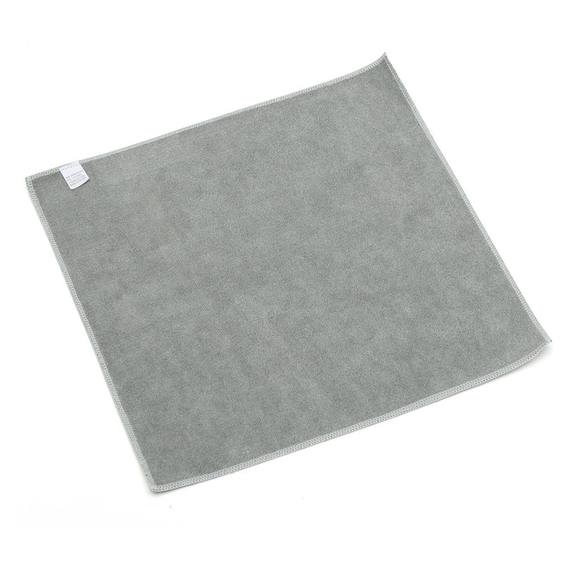 11"x 11" Solaris Microfiber Cloths, White & Gray,