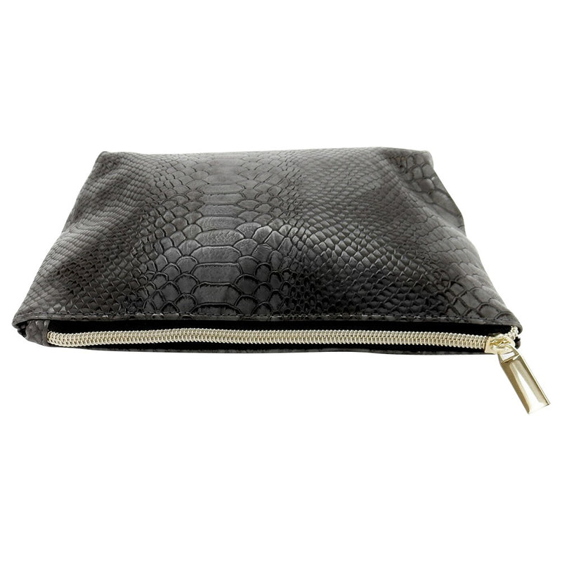 Kingsley Faux Leather Cosmetic Bag