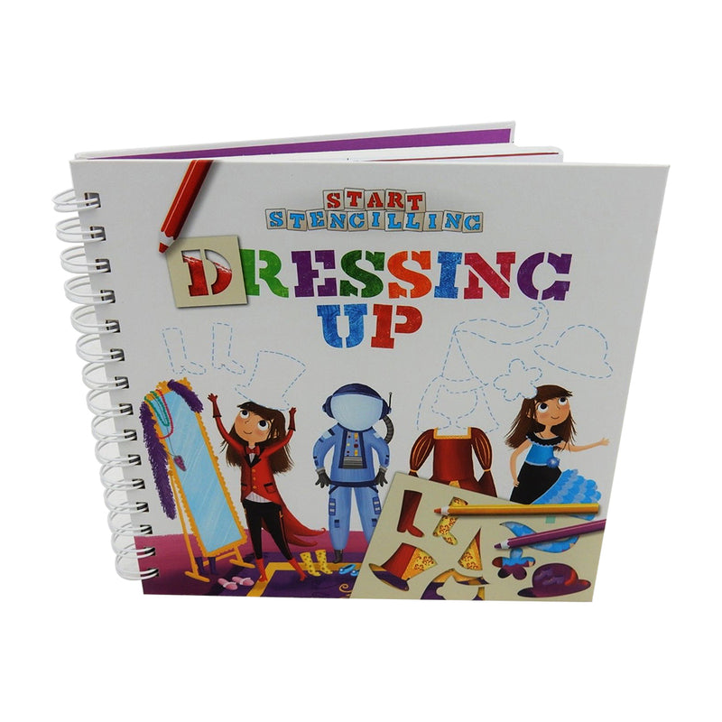 Stencil Book of Dress Up