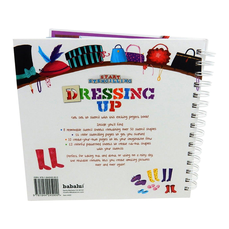 Stencil Book of Dress Up