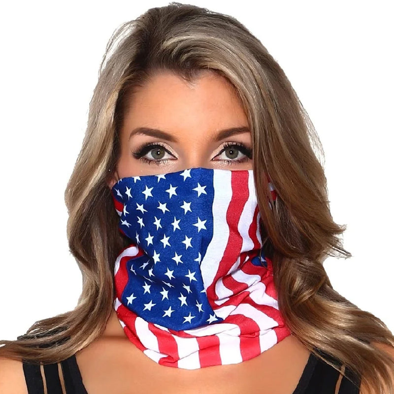 American Flag 22" x 22" Bandanas