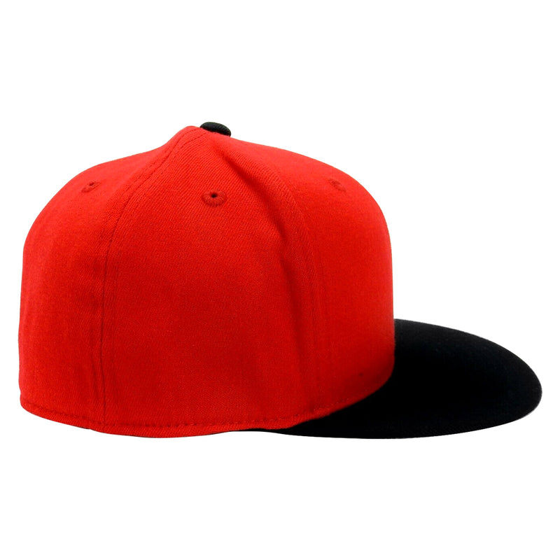 6 Panel Flat Bill Cap