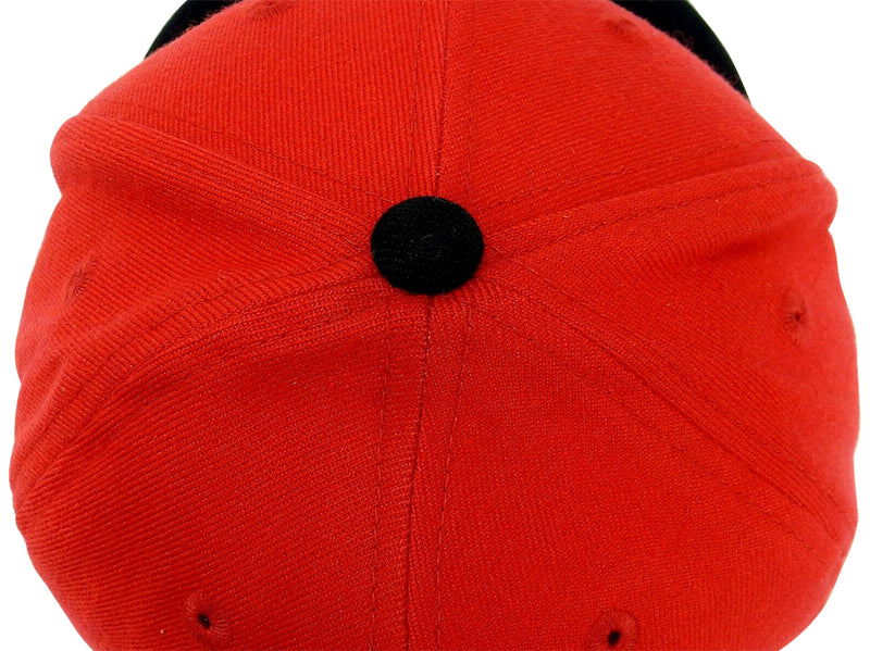 6 Panel Flat Bill Cap