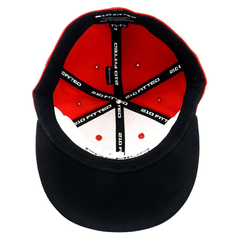 6 Panel Flat Bill Cap
