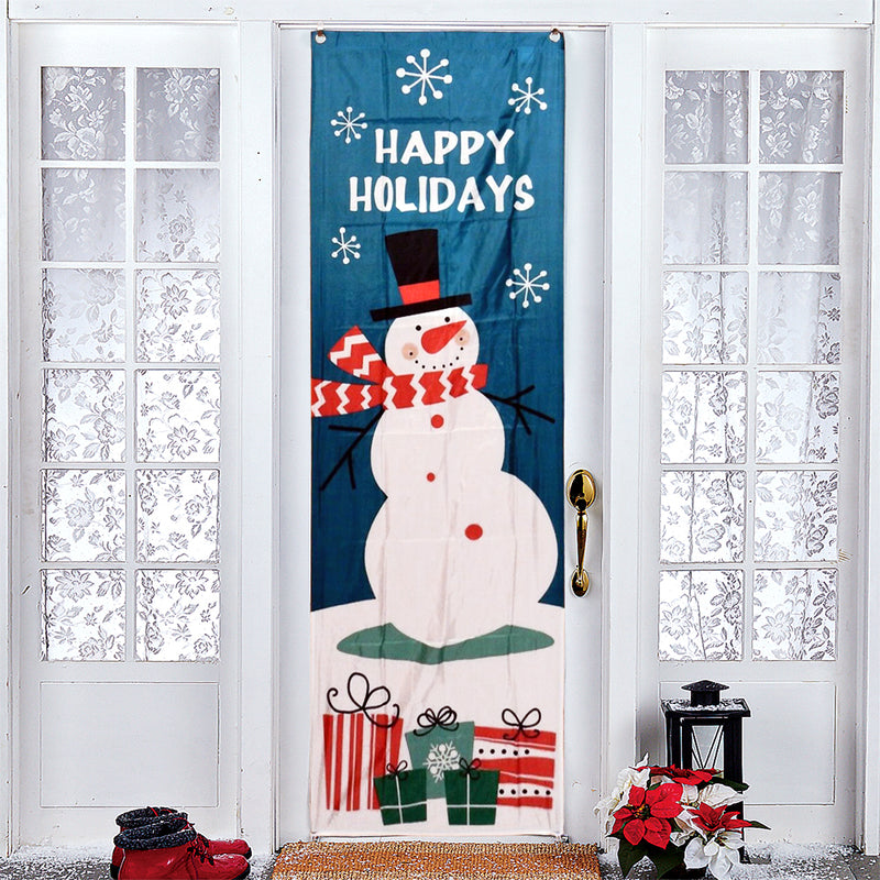 Happy Holidays Door Cover Decoration