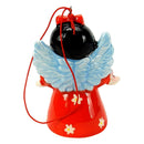 Joy Angel Bell Ornaments, Girls in Dresses with Shoe Clappers