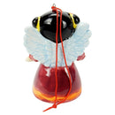Joy Angel Bell Ornaments, Girls in Dresses with Shoe Clappers