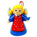 Joy Angel Bell Ornaments, Girls in Dresses with Shoe Clappers