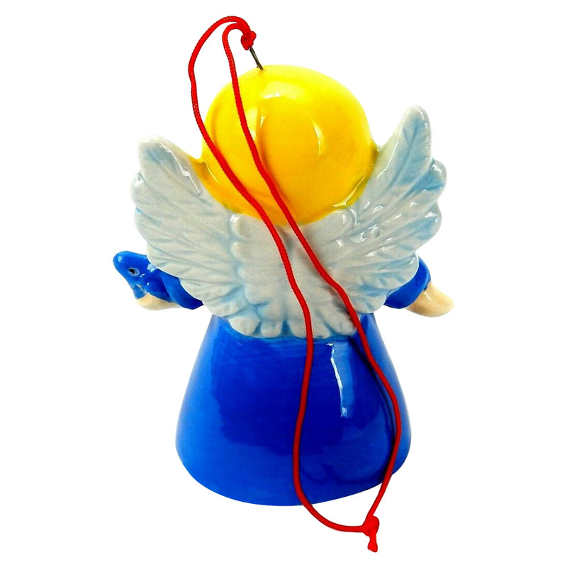 Joy Angel Bell Ornaments, Girls in Dresses with Shoe Clappers