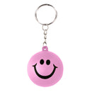 Smiley Face Gum Ball Stress Relief Keychain