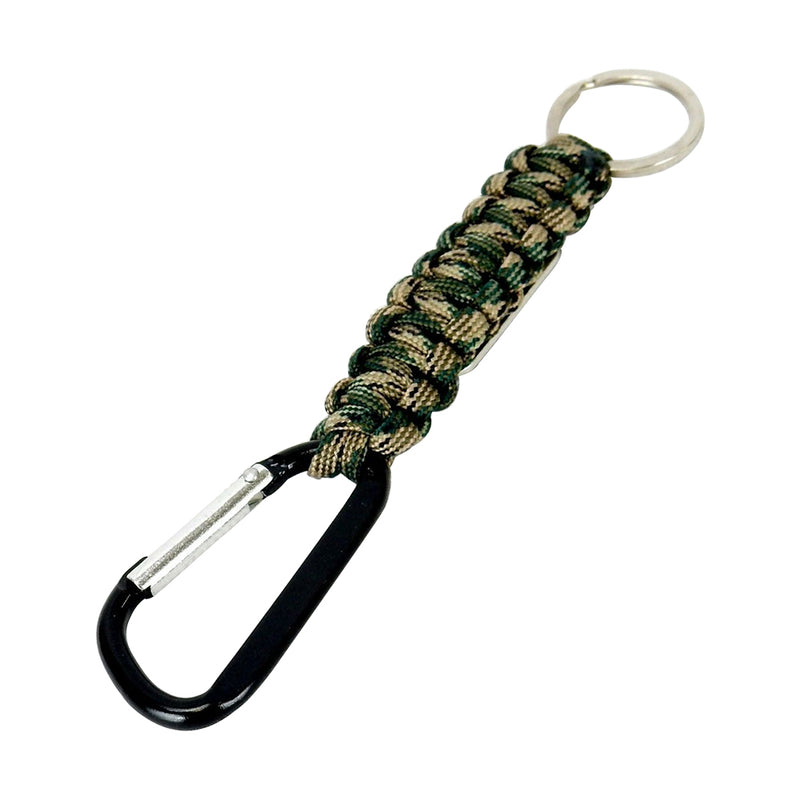 Alpha Outpost Paracord Keychain with Carabiner