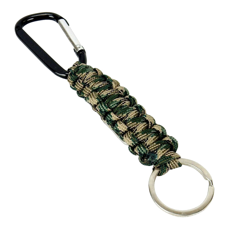 Alpha Outpost Paracord Keychain with Carabiner