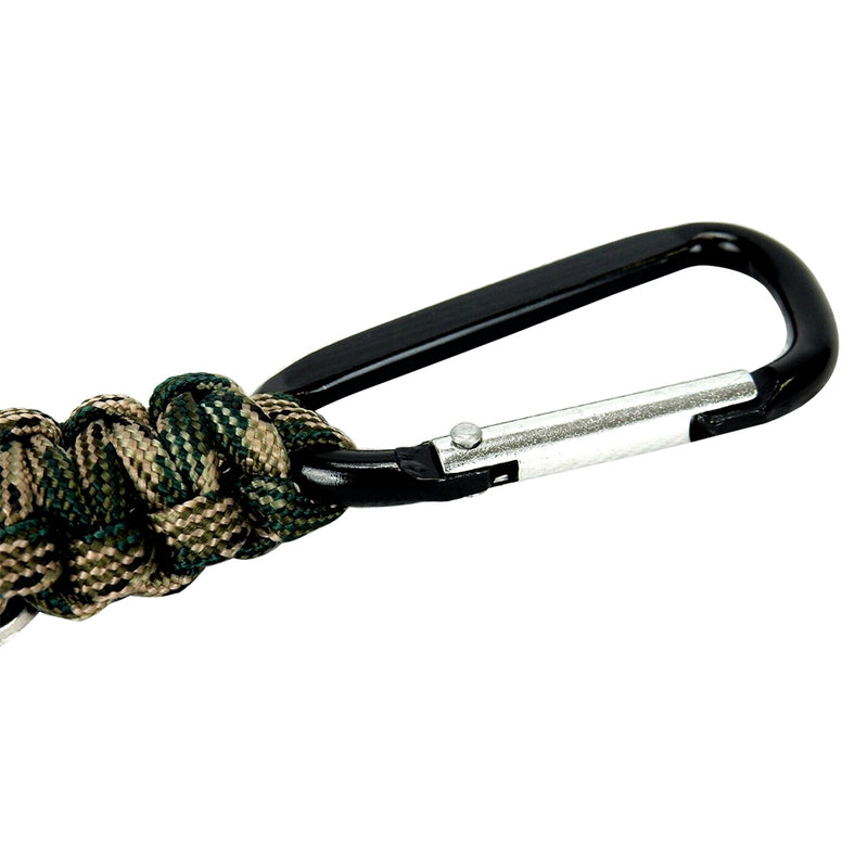 Alpha Outpost Paracord Keychain with Carabiner