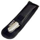 Knife-Multi-function Tool with Pouch, Blade, Corkscrew, Bottle Opener, Fork
