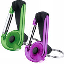 Carabiner Key Tag with LED Keychain