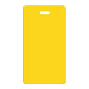 Bright Yellow Luggage Tag