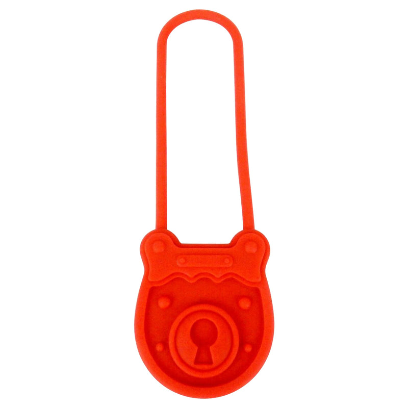 Antique Padlock Shape Silicone Luggage Tag