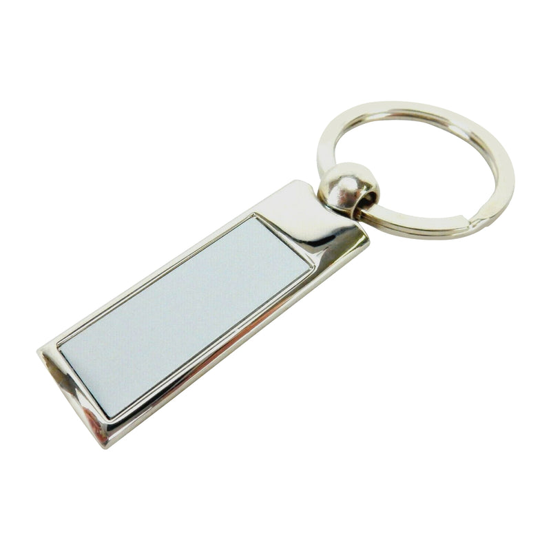 2-Tone Metal Fob & Key Ring