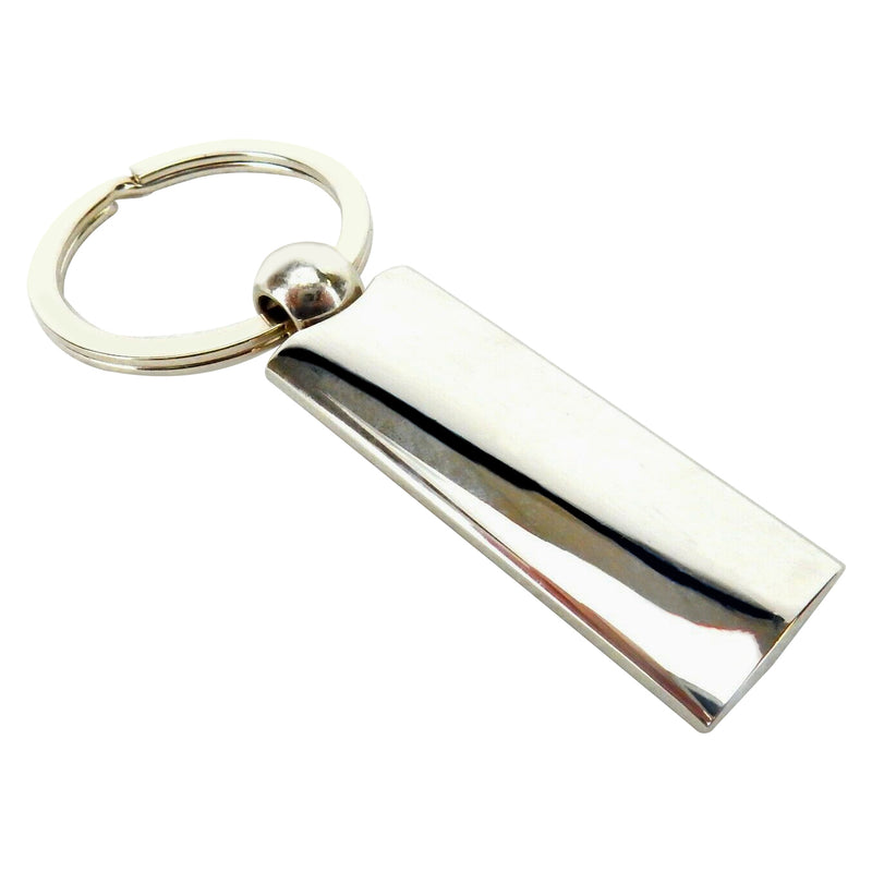 2-Tone Metal Fob & Key Ring