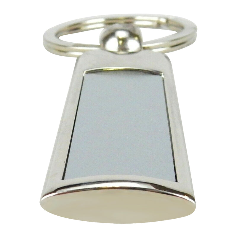 2-Tone Metal Fob & Key Ring