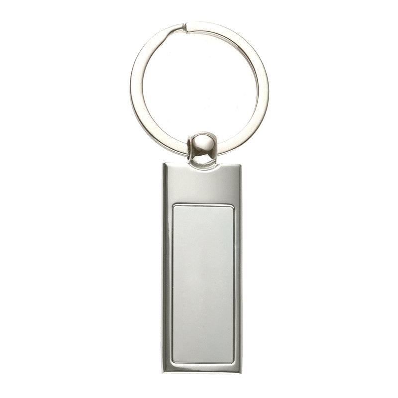 2-Tone Metal Fob & Key Ring