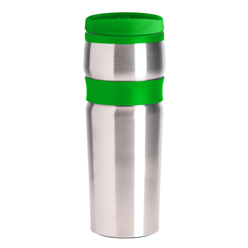 Easy Grip Stainless Steel Coffee Travel Mug - 16oz Beverage Mug