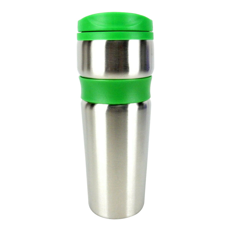 Easy Grip Stainless Steel Coffee Travel Mug - 16oz Beverage Mug