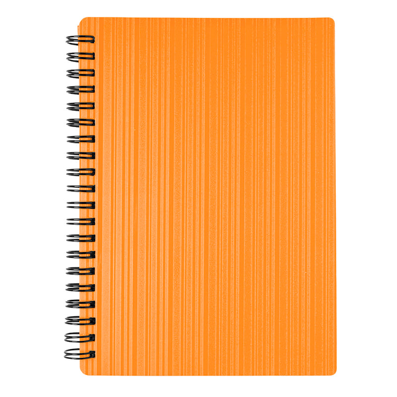 5" X 7" Spiral Notebook With Slide-Lock Pouch